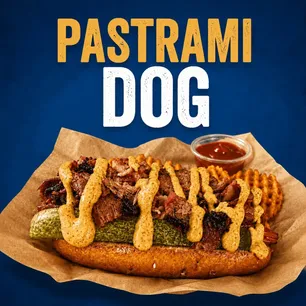 American,Hot Dog favorites prepared for easy online ordering and pickup.