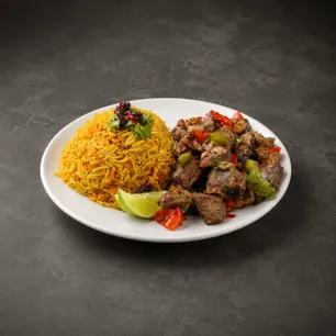 Mediterranean,Somali Food favorites prepared for easy online ordering and pickup.
