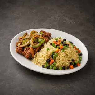 Mediterranean,Somali Food favorites prepared for easy online ordering and pickup.