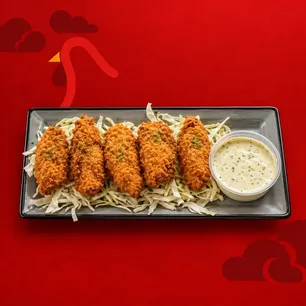 Inside the Chi Maek Korean Fried Chicken kitchen - Freshly prepared Korean for online ordering.
