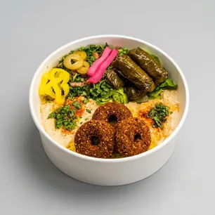 Signature Greek,Mediterranean,Middle Eastern delicacies handcrafted by Crafted Gyros expert chefs.
