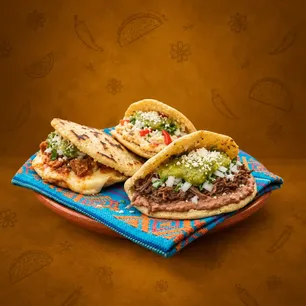 Close-up of popular Mexican favorites for White Settlement takeaway and online orders.