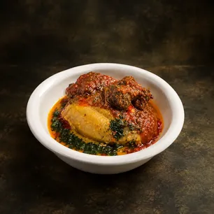 Inside the Mama Bs International Kitchen kitchen - Freshly prepared African for online ordering.