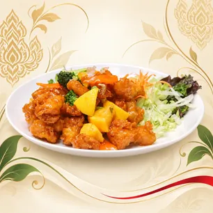 Plated Thai food - Trusted local Thai dining at Mela Thai Cuisine.
