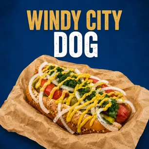 Fresh American,Hot Dog specialties - Order American,Hot Dog online from Harley's A Hot Dog Revolution.