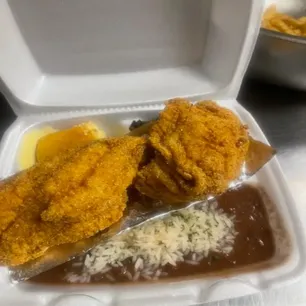 Cajun favorites prepared for easy online ordering and pickup.