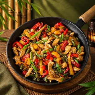 Signature Asian,Vietnamese delicacies handcrafted by Pham's Rice Bowl expert chefs.