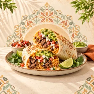 Close-up of popular Fast Food,Mexican favorites for McKinney takeaway and online orders.