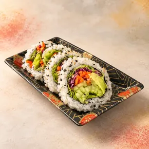 Close-up of popular Asian,Japanese,Korean,Sushi favorites for Southlake takeaway and online orders.