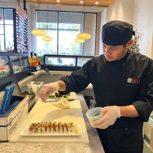 Sushi favorites prepared for easy online ordering and pickup.