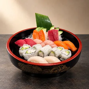 Sushi favorites prepared for easy online ordering and pickup.