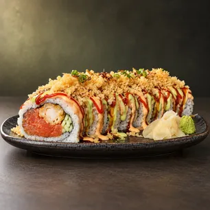Close-up of popular Sushi favorites for Fort Worth takeaway and online orders.