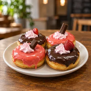 Fresh Donut,Drinks specialties - Order Donut,Drinks online from Cafe Donuts and Ice Cream - Champlin.