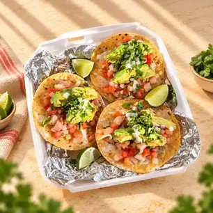 Authentic Mexican,Tacos dishes from the top-rated La Perla Market - Waite Park kitchen in Waite Park.