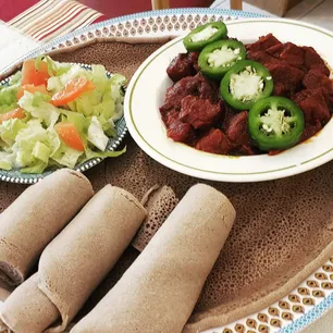 Selam Restuarant Gallery Image 1 - Interior and Food