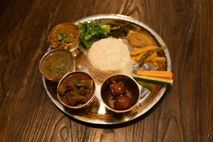 Bajeko Sekuwa Nepalese & Indian Cuisine - Demo Gallery Image 1 - Interior and Food