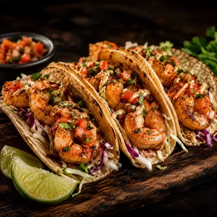 LA HERMOSA MEXICAN RESTAURANT - Demo Gallery Image 4 - Interior and Food