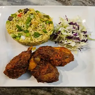 African Jollof Kitchen Gallery Image 8 - Interior and Food