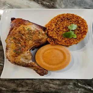 African Jollof Kitchen Gallery Image 1 - Interior and Food