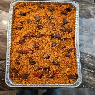 African Jollof Kitchen Gallery Image 4 - Interior and Food