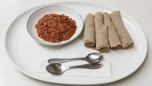 DS Ethiopian Restaurant Gallery Image 2 - Interior and Food