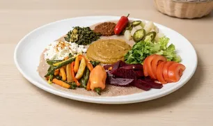 DS Ethiopian Restaurant Gallery Image 1 - Interior and Food