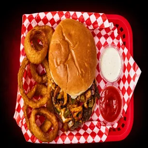 Pop Pop Burgers Gallery Image 3 - Interior and Food