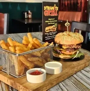Dynamite Grill Gallery Image 4 - Interior and Food