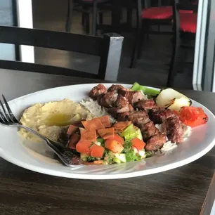 Open Sesame Lebanese Grill - Demo Gallery Image 2 - Interior and Food