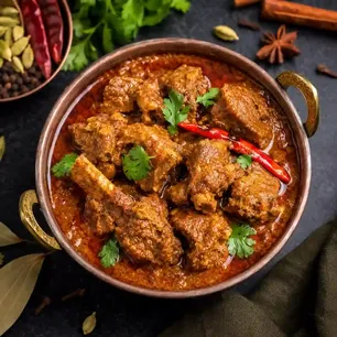 Desi Chulha Indian Cuisine Gallery Image 3 - Interior and Food