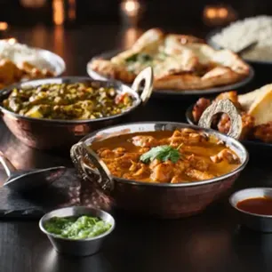 Annampuram authentic south Indian restaurant Gallery Image 5 - Interior and Food
