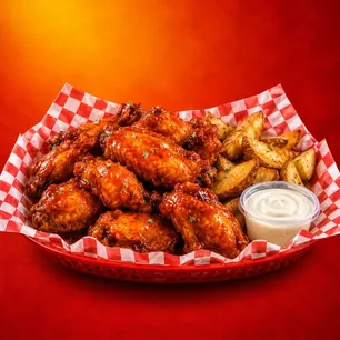 Nad's Chicken & Seafood - Demo Gallery Image 1 - Interior and Food