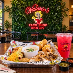 Valarie's Tacos - Demo Gallery Image 5 - Interior and Food