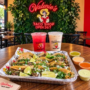Valarie's Tacos - Demo Gallery Image 6 - Interior and Food