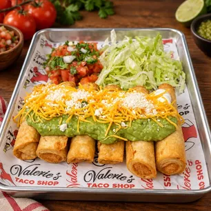Valarie's Tacos - Demo Gallery Image 1 - Interior and Food