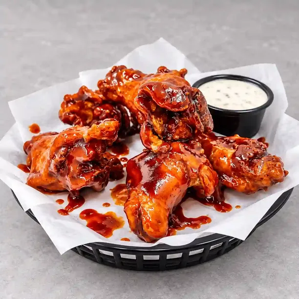 Inside the Smackin Wings - Peoria kitchen - Freshly prepared American,Barbeque,Cajun for online ordering.