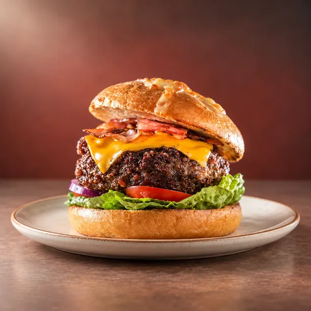 Authentic Burgers dishes from the top-rated Ehsan Burger kitchen in Watauga.