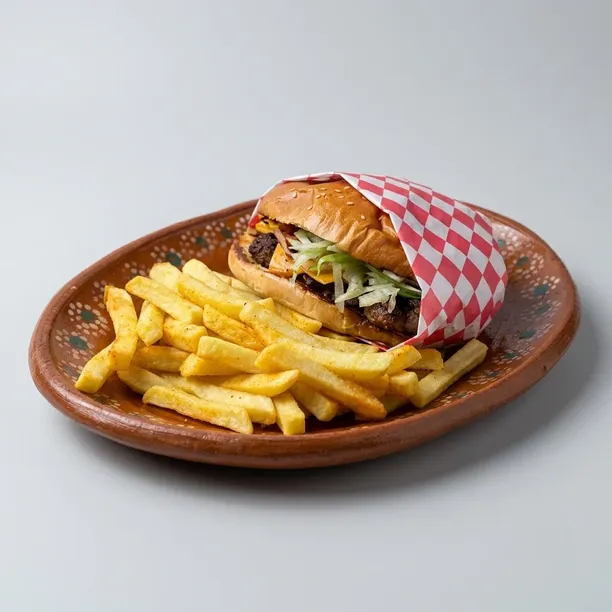 Close-up of popular Mexican favorites for Garland takeaway and online orders.