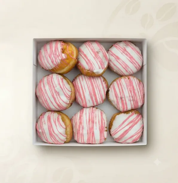 Inside the Dc Donuts Dream Cafe kitchen - Freshly prepared Donut for online ordering.