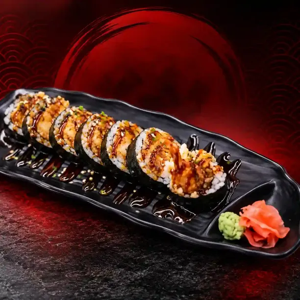 Close-up of popular Japanese favorites for Watauga takeaway and online orders.