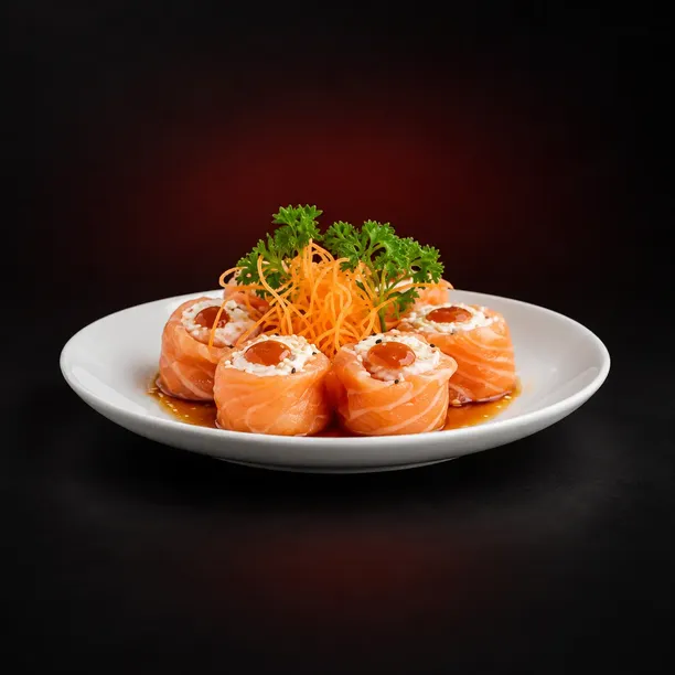Signature Japanese,Korean,Sushi delicacies handcrafted by Frisco Sushi 469 expert chefs.