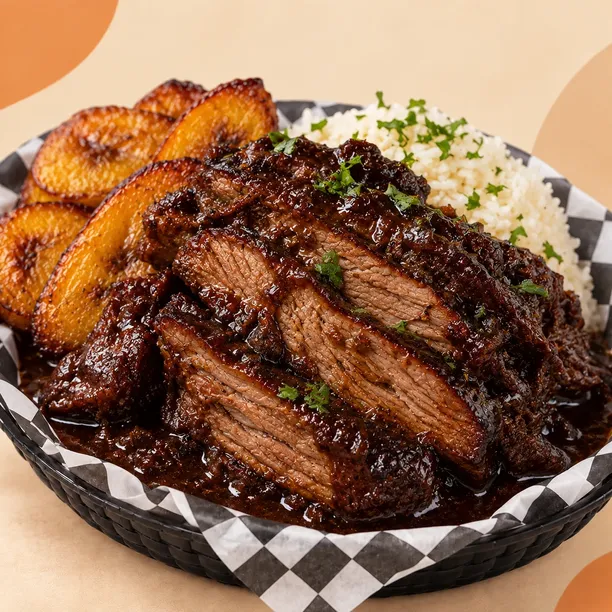 Close-up of popular Venezuelan favorites for Dallas takeaway and online orders.