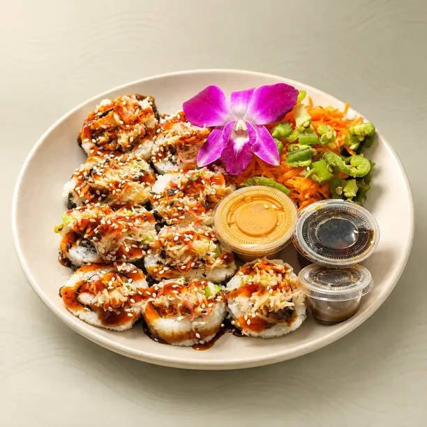 Mexican,Sushi favorites prepared for easy online ordering and pickup.