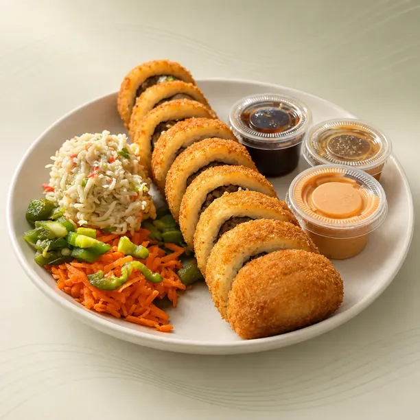 Signature Mexican,Sushi delicacies handcrafted by Sushino Mexican Roll expert chefs.