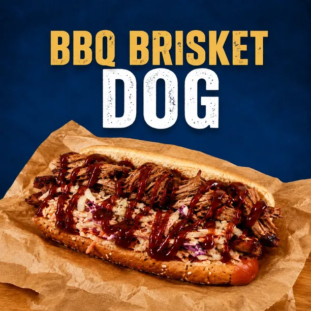 Best American,Hot Dog flavors in Littleton - Available via Harley's A Hot Dog Revolution online ordering.