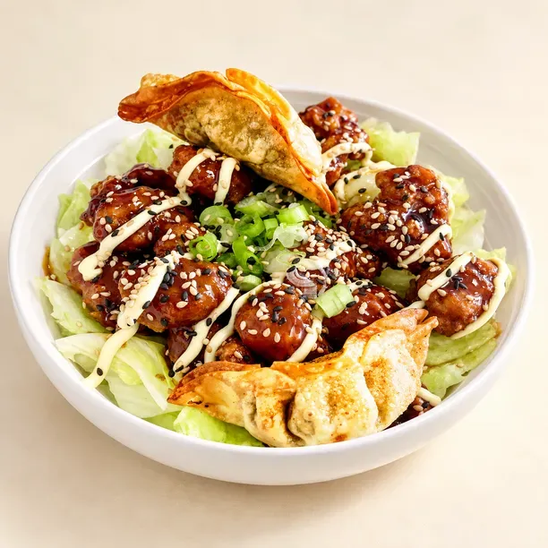 Plated Asian,Japanese,Korean,Sushi food - Trusted local Asian,Japanese,Korean,Sushi dining at Sushi Go Southlake.