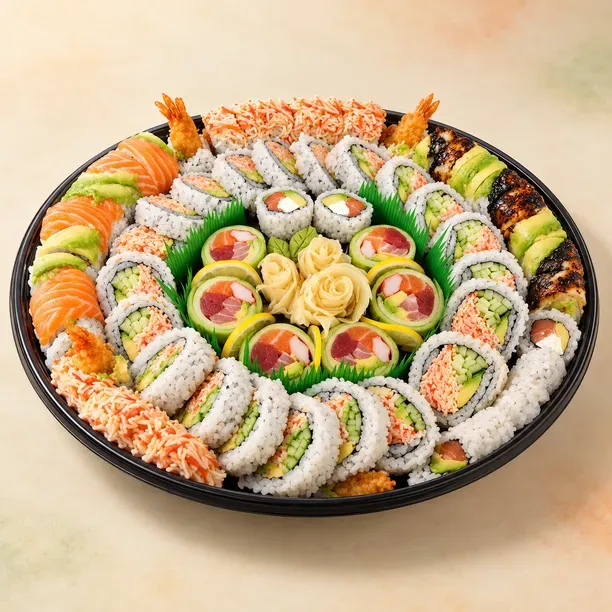 Plated Asian,Japanese,Korean,Sushi food - Trusted local Asian,Japanese,Korean,Sushi dining at Sushi Go Southlake.