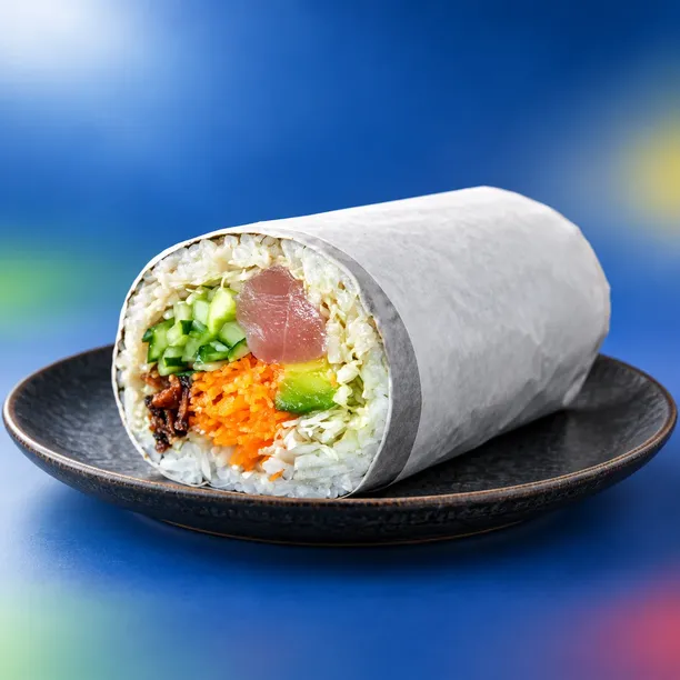 Close-up of popular Sushi favorites for Garland takeaway and online orders.