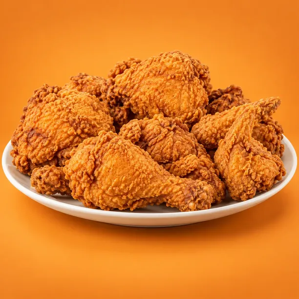 Plated American,Cajun food - Trusted local American,Cajun dining at Louisiana Famous Fried Chicken Garland.