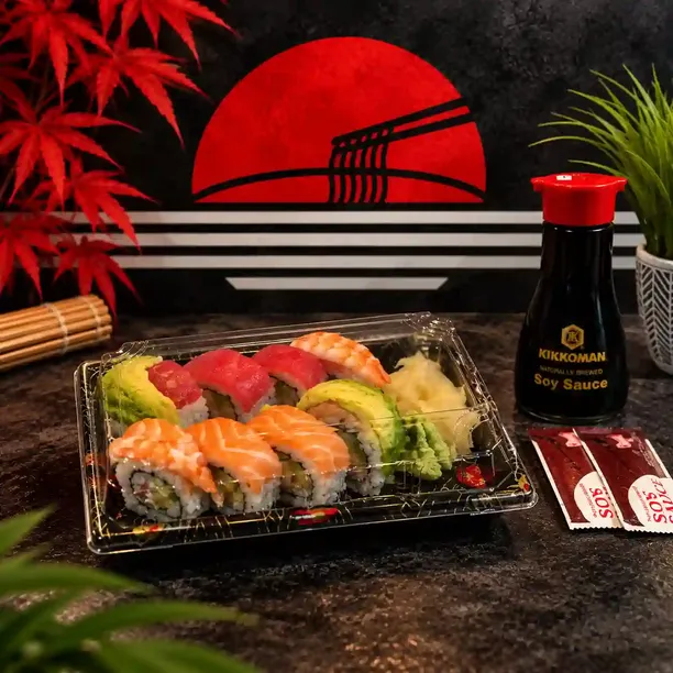 Japanese,Sushi favorites prepared for easy online ordering and pickup.